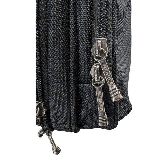 Wenger Swiss Gear The Legacy Laptop Briefcase Travel Bag Black Travel Crossbody - Picture 10 of 12